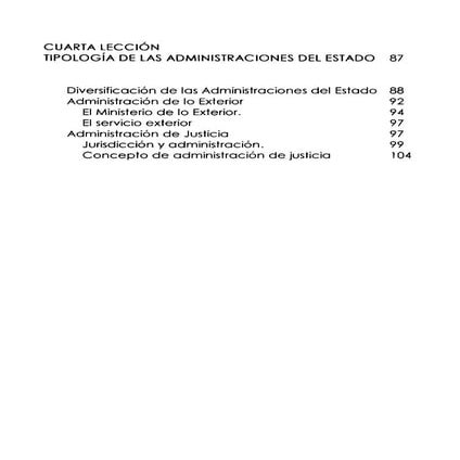 Tipologias de las  administraciones del estado