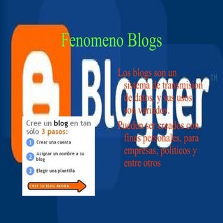 Tipos de blogs
