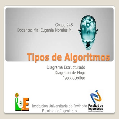 Tipos de algoritmos