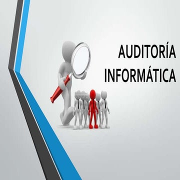 Tipos de auditoria informatica
