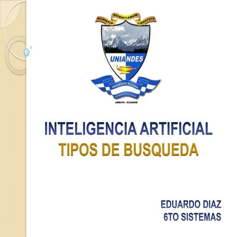 Tipos de busquedas ia