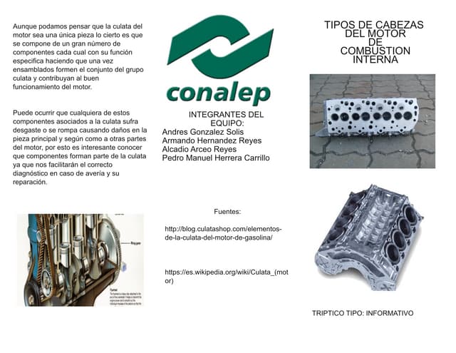 Tipos de cabezas del motor de combu...