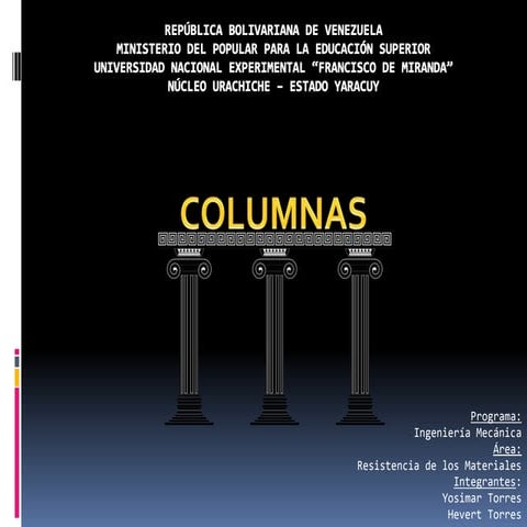 Tipos de columnas