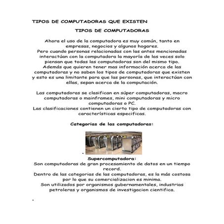 Historia de la computadora