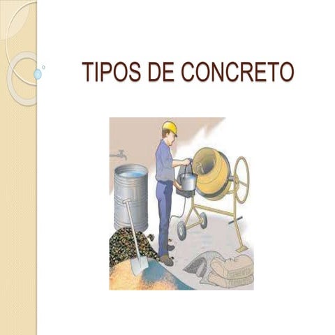 Tipos de concreto