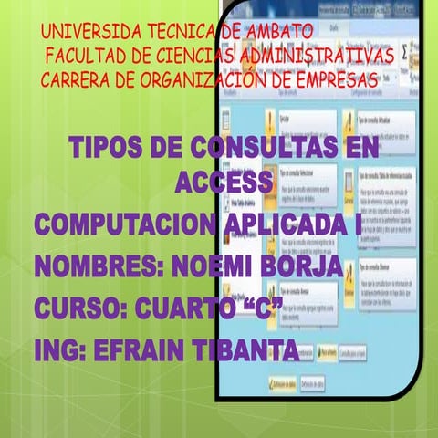 Resumen de consultas,formularios e informes | DOCX