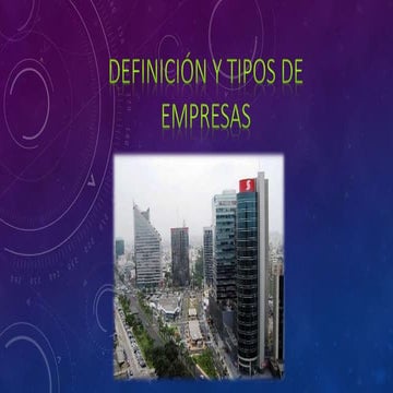 Tipos de contabilidad y tipos de empresas