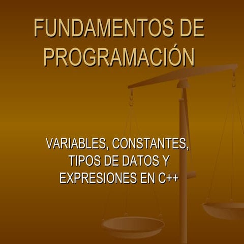 Tipos de dato y expresiones en C++