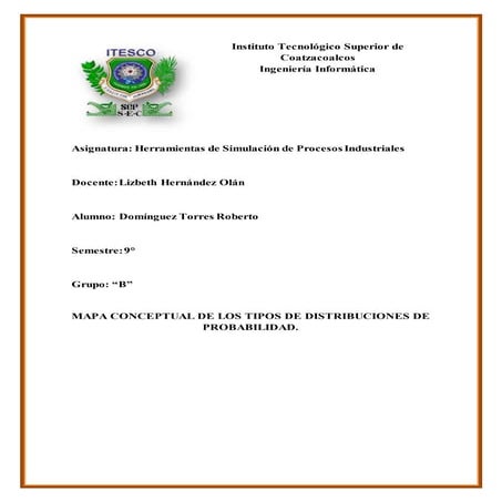 Tipos de distribuciones de probabilidad.