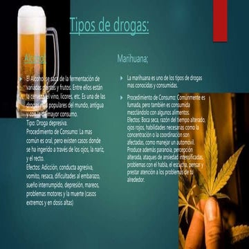 Tipos de drogas