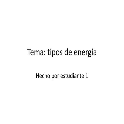 Tiposdeenergia 1