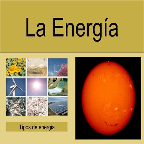 Tipos de energia