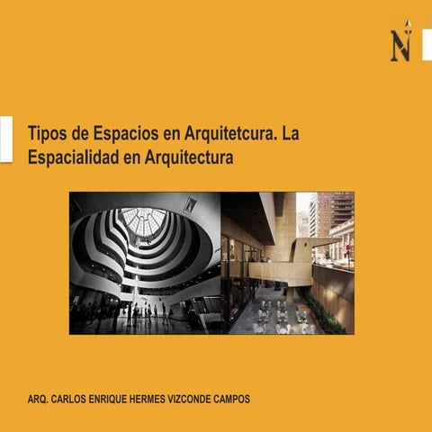 Tipos de espacios en Arquitectura.pdf