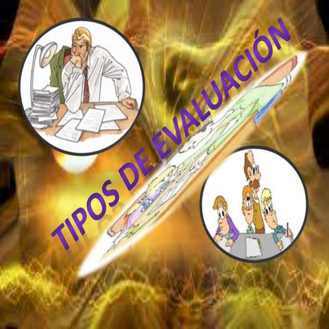 Tipos de evaluacion