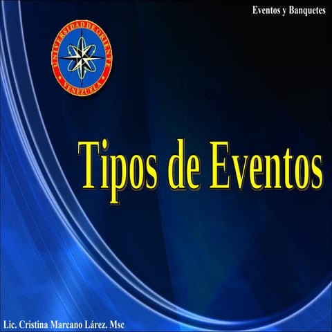 Tipos De Eventos