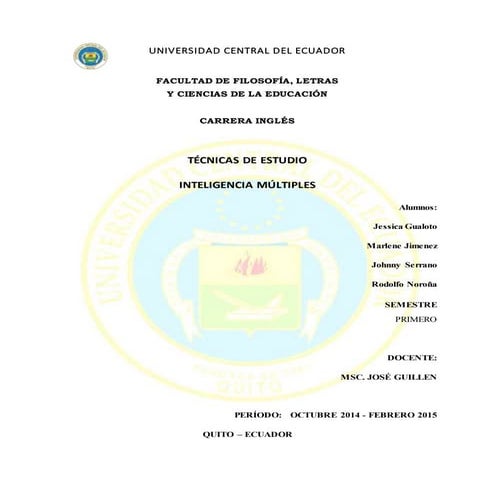 Tipos de inteligencia