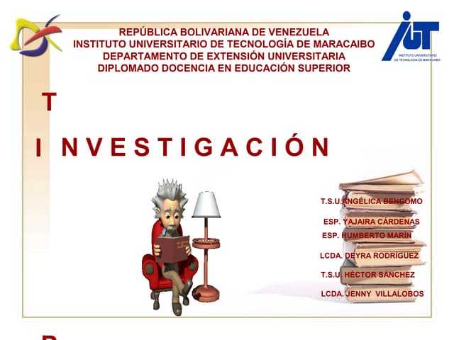 Tipos de Investigacion