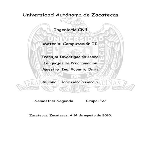 Tipos de lenguajes de programación
