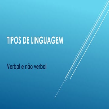 Tipos de linguagem e funções de linguagem | PPTX