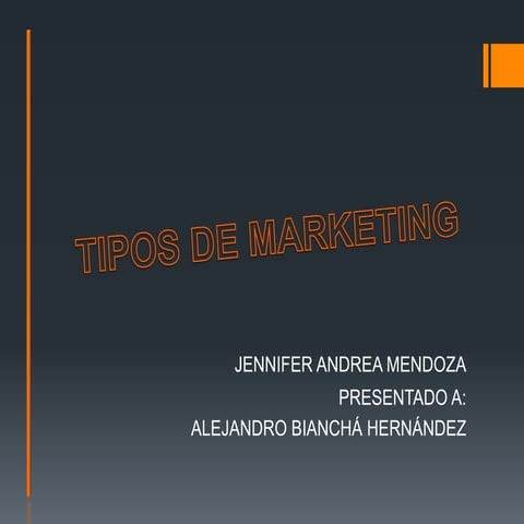 Tipos de marketing