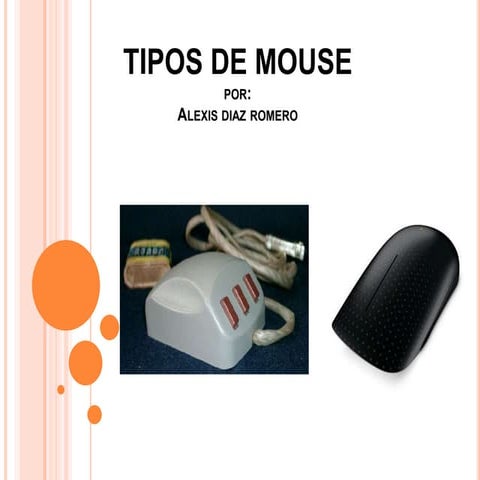Tipos de mouse