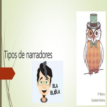 Tipos de narradores