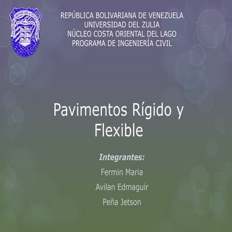 Tipos de pavimentos asfaltico