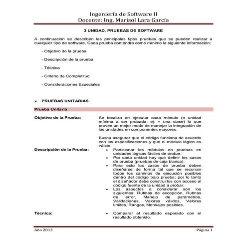 Tipos de pruebas de software