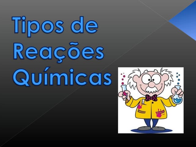 Tipos de reações químicas