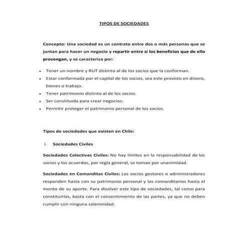 Tipos de sociedades2