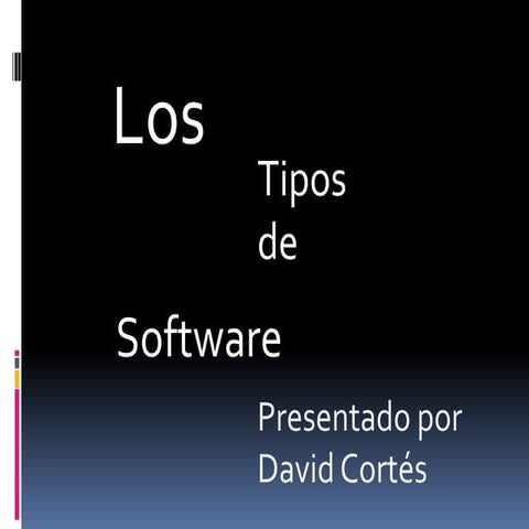 Tipos de software
