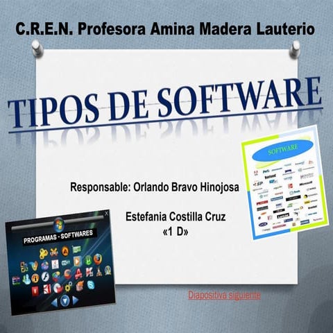 Tipos de software