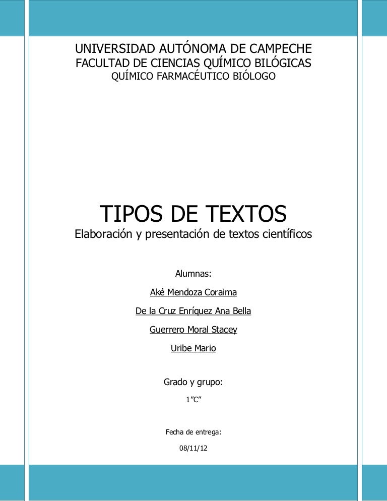 Tipos de textos