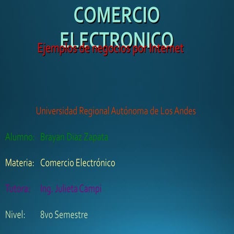 Tipos de tiendas online