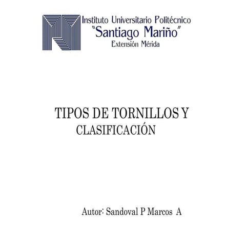tiposdetornillosyclasificacin-151103040957-lva1-app6891.pptx