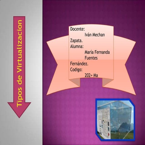 Tipos de virtualizacion