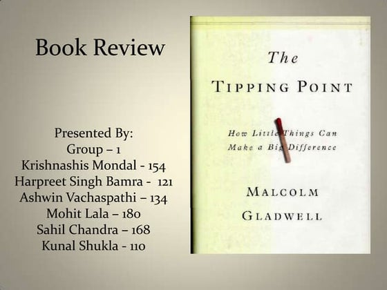 Tipping point