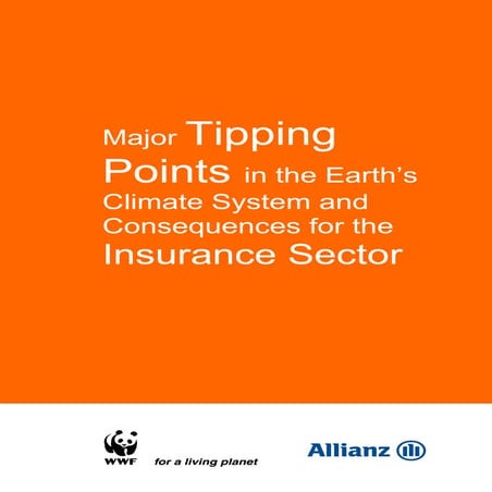 Climate Tipping Points and the Insurance Sector