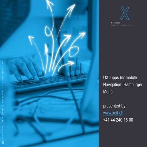 7 UX-Tipps für mobile Navigation: Hamburger-Menü