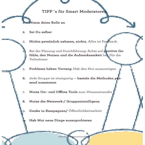 10 Tipps für Smart Moderatoren