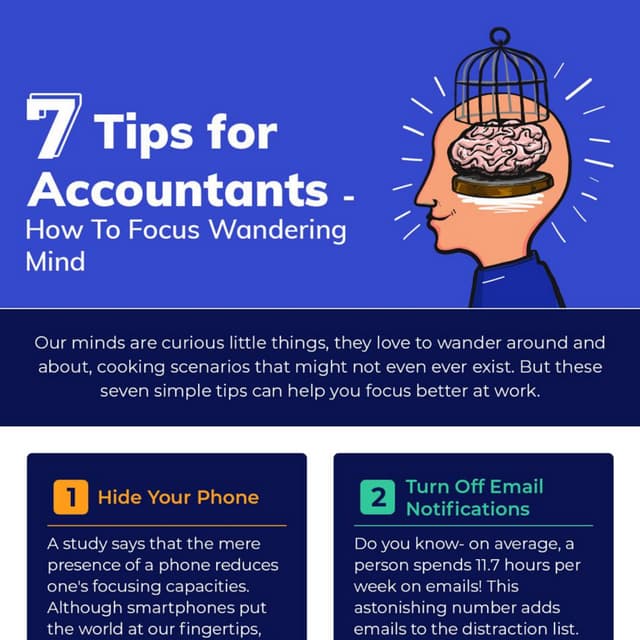 Infographics: Tips To Improve Accounting Skills
