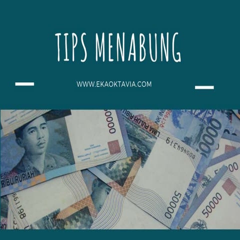 Tips Menabung