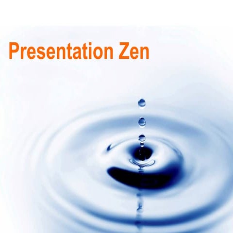 Presentation Zen | PPTX