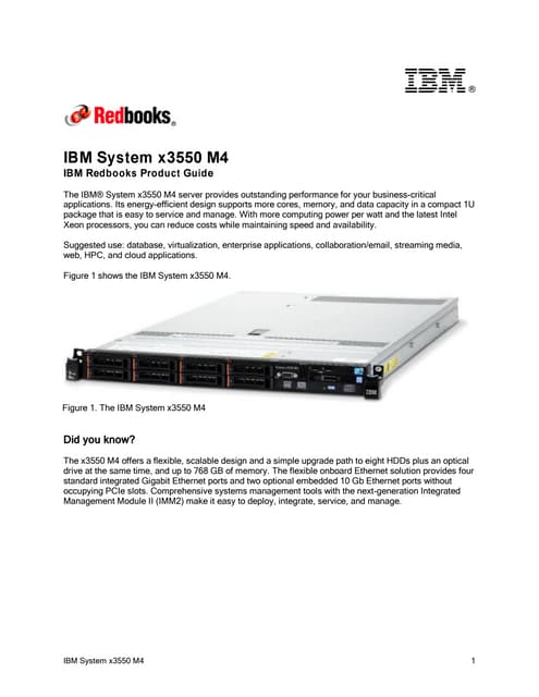 IBM System x3550 M4