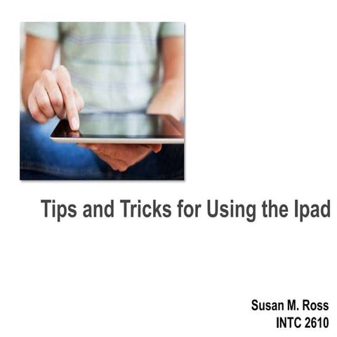 Tips and tricks_for_ipad