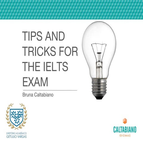 Tips and tricks for the ielts exam 