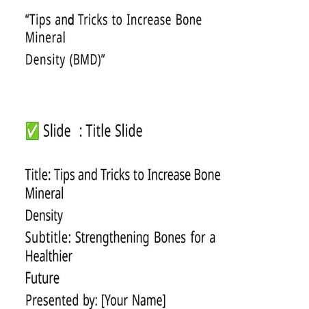 Proper care of the muscular and skeletal system | PPTX