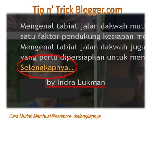 Tips blogger.com