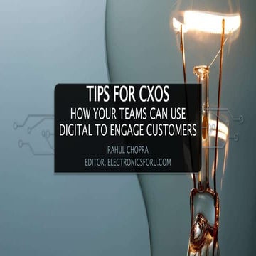Tips for CXOs