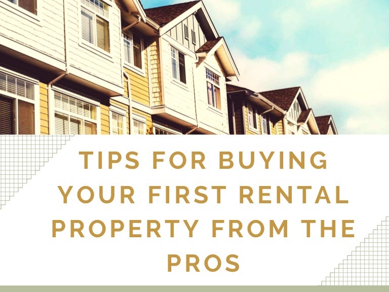 can a first time home buyer buy an investment property